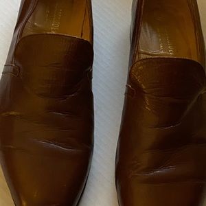 Salamander men's brown loafers, 11.5 made in Italy.